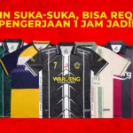 Custom Jersey Malang: 1 Hari Jadi dengan Kualitas Terpercaya