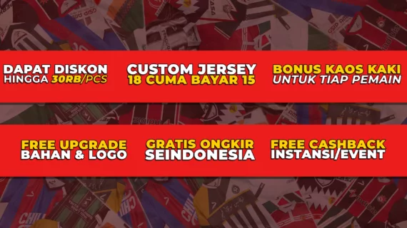 Custom Jersey Futsal Murah dan Berkualitas di Jogja