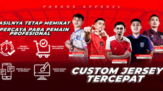 Custom Jersey Bola dan Futsal di Parade Apparel: Solusi Jersey Berkualitas untuk Tim Anda